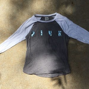 Pink long sleeve top